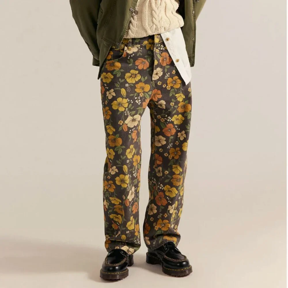 We The Free Deep Trance Barrel Leg Jeans